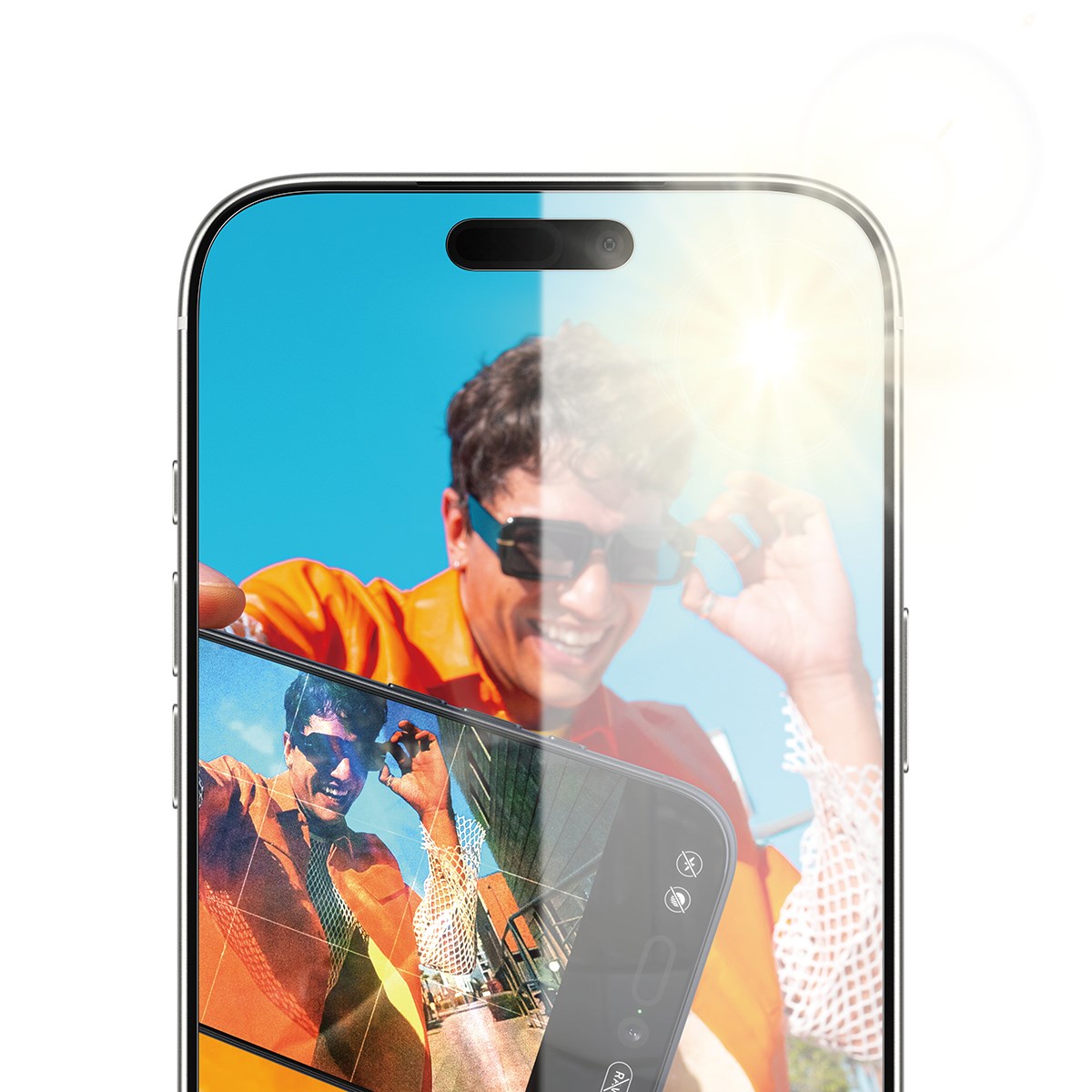 PanzerGlass® Anti-Reflective Armor Displayschutz iPhone 17 Pro Max m. EasyAligner